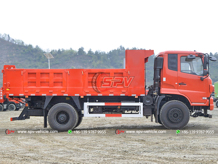 DONGFENG 4X2 Tipper Truck - Right Side